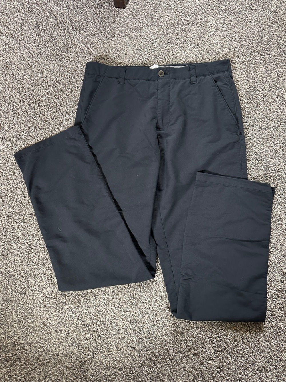 Under Armour Men's Black Stretch Chinos Golf Pants
